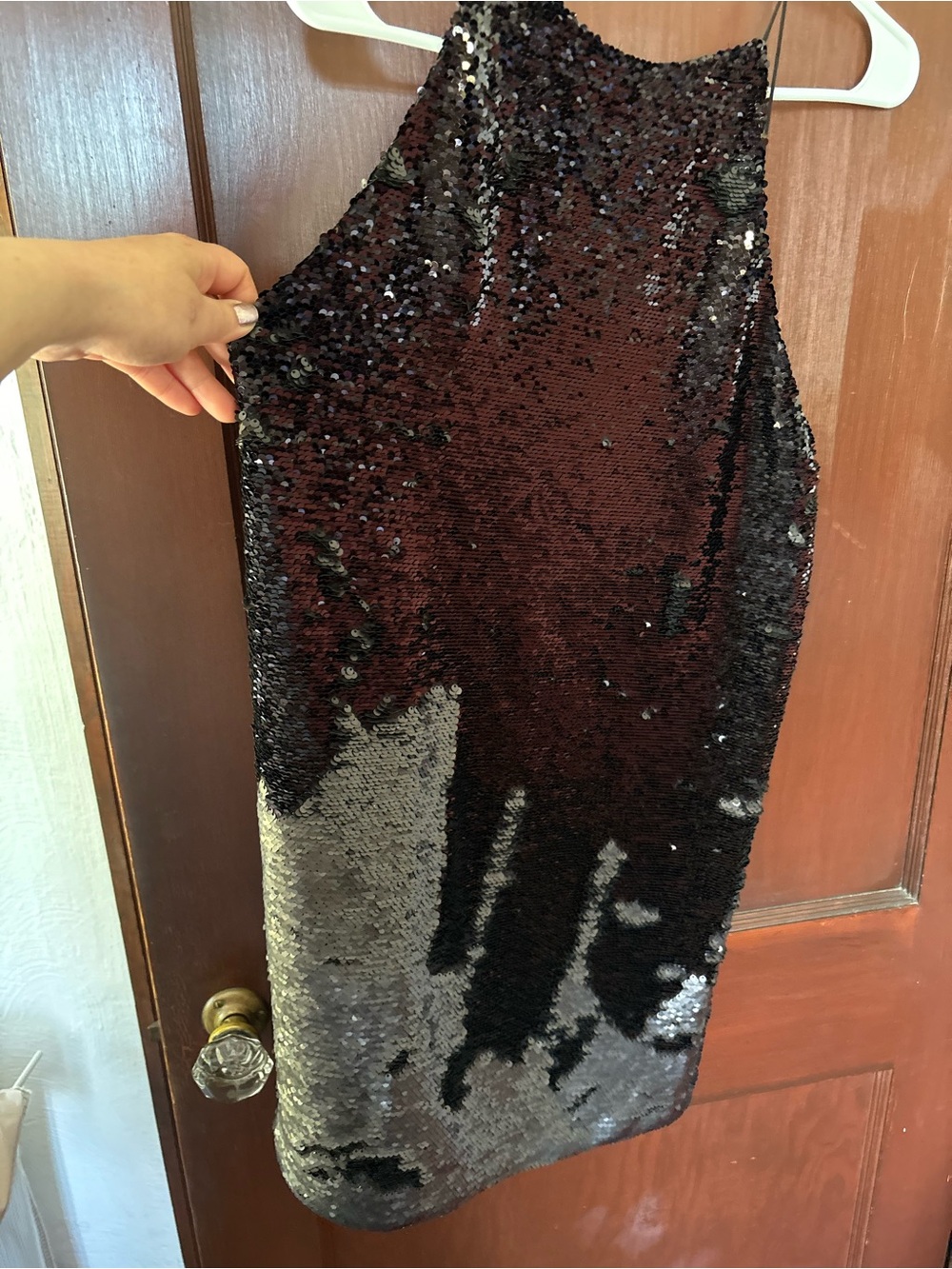 Sequin Mini Dress